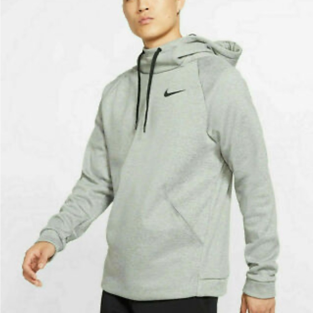 Nike Light Gray Pullover Hoodie